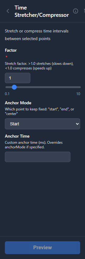Time Stretcher - stretching time